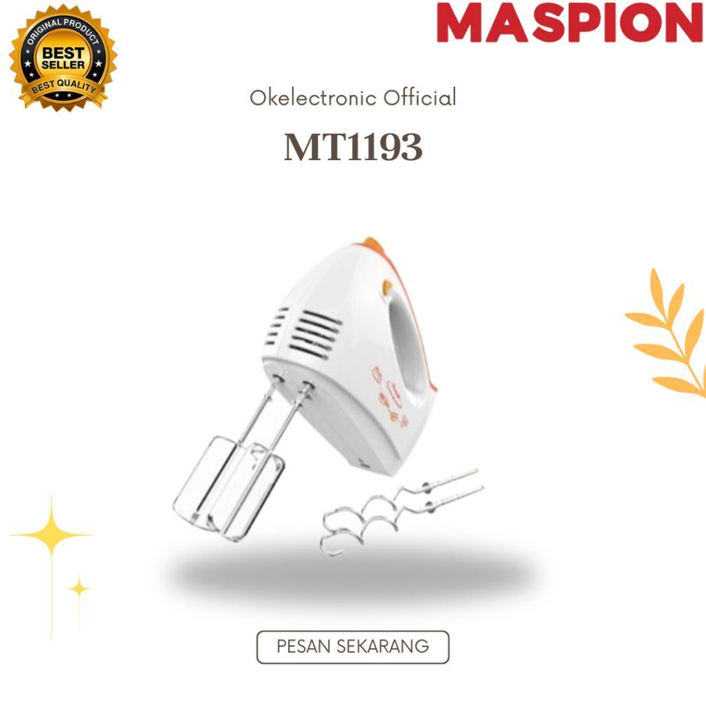 MASPION HAND MIXER MT 1193/MT1193/MT-1193/ MIXER TANGAN/MIXER ORIGINAL MASPION/GARANSI RESMI