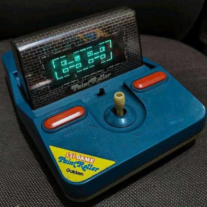 VINTAGE LANSAY GAKKEN PAINT ROLLER ELECTRONIC LSI TABLETOP GAME 1982 ORIGINAL PS99
