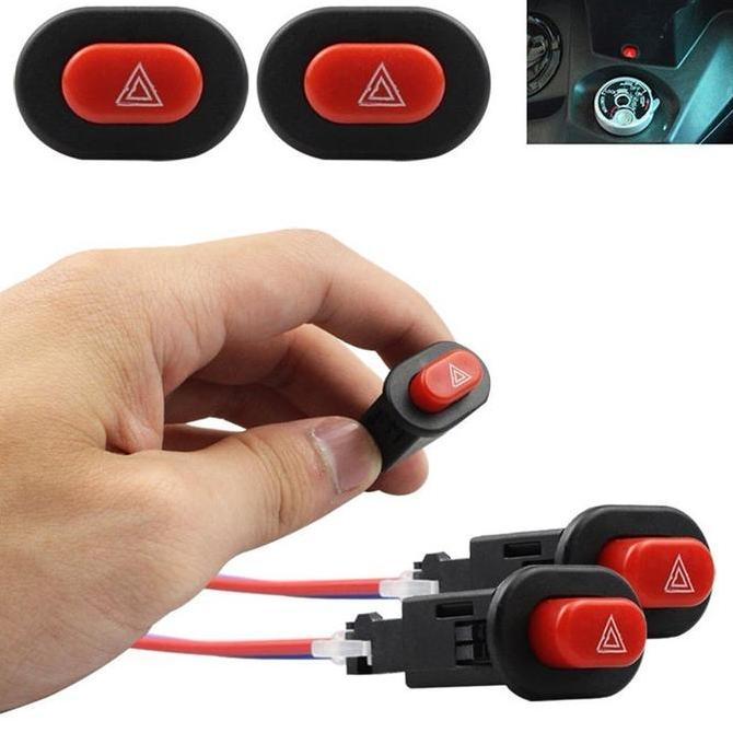 Flasher Bunyi Lampu Sein Motor LED Universal dengan Setelan Kecepatan Kedip untuk Motor dan Mobil