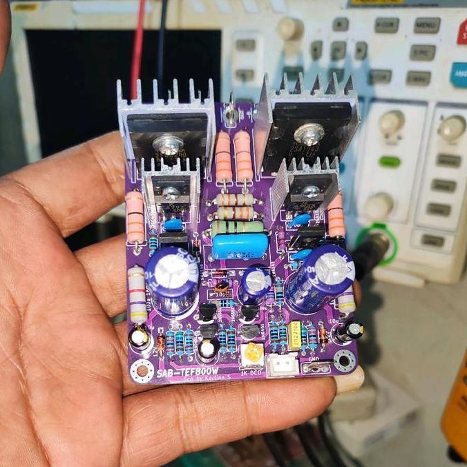 SAB-TEF800W kit driver  power amplifier class Ab
