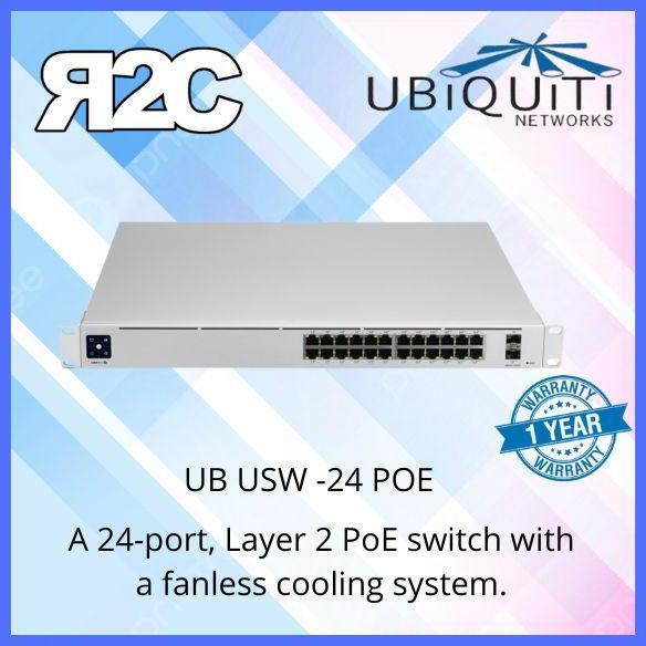 Ubiquiti USW-24-POE 24-Port managed PoE switch