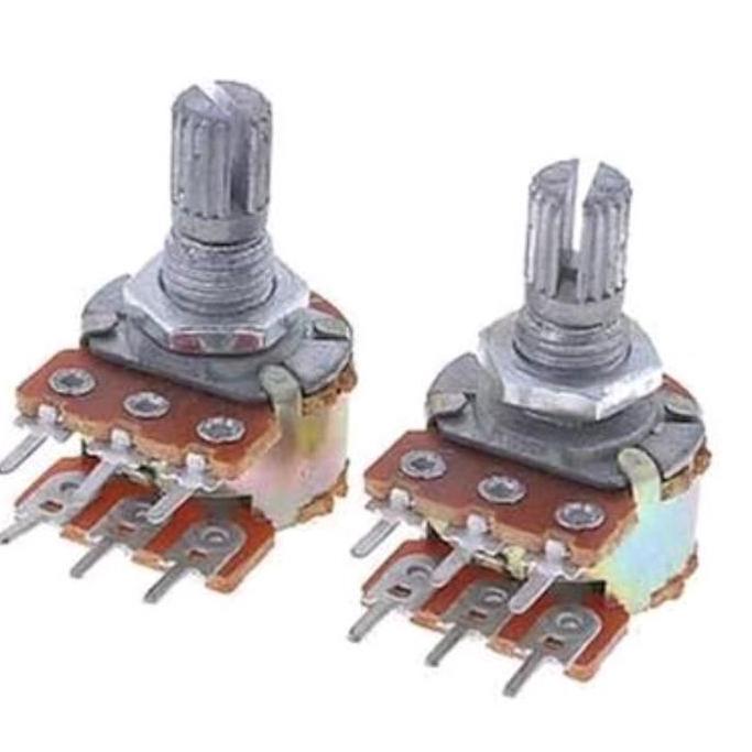 POTENSIO STEREO 10K 10 K A-PLUS ORIGINAL B10K PCMED