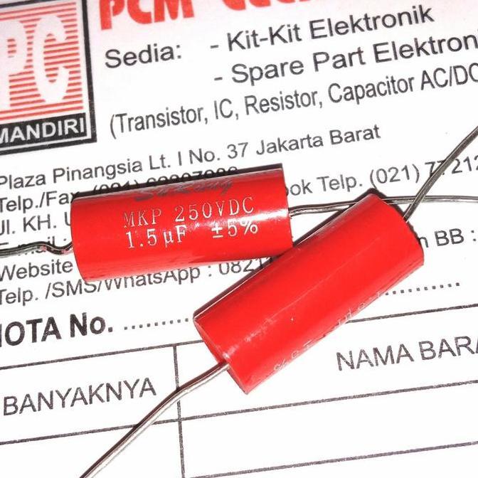 SURANG 1.5UF 250V 155 250 SURONG MKP AUDIO CAPACITOR HIGH QUALITY PCMED