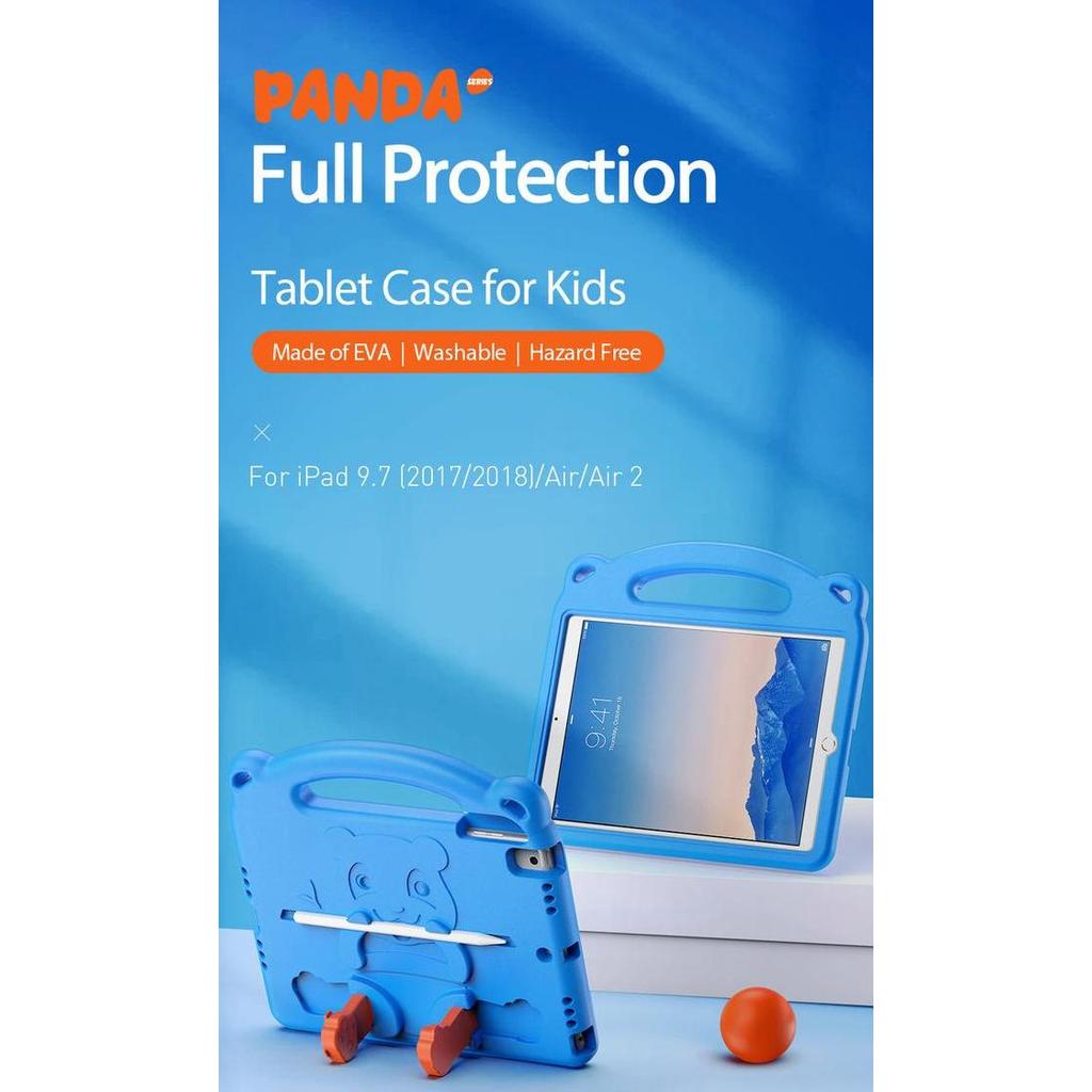 IPAD 9.7 AIR 1 2 PANDA KIDS CASE STANDING KIDS CASE STAND