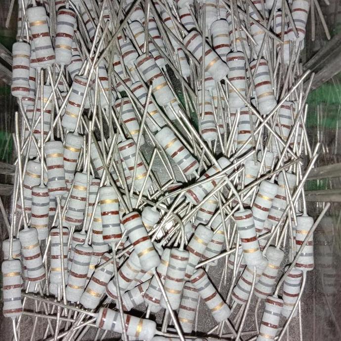 RESISTOR 180 OHM 180R 180OHM 1WATT 1 WATT TOLERANSI 5% PCMED