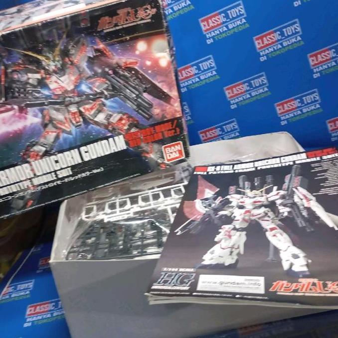 JUNK HGUC UNICORN GUNDAM FULL ARMOR BANDAI MIXX27