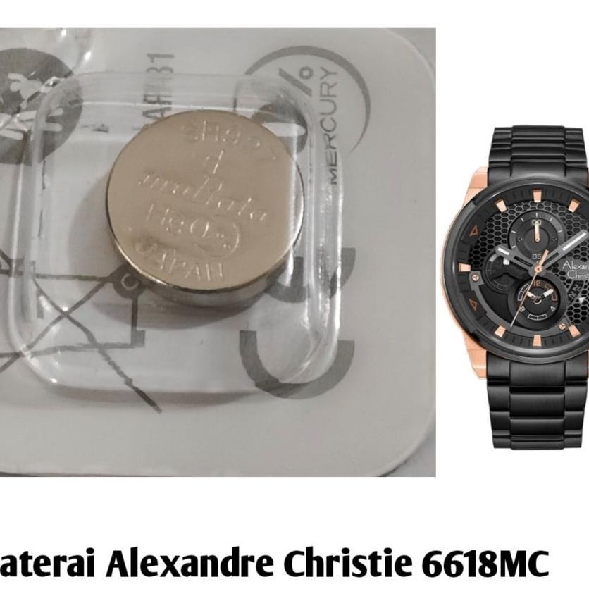 Baterai Alexandre Christie Original 6618Mc