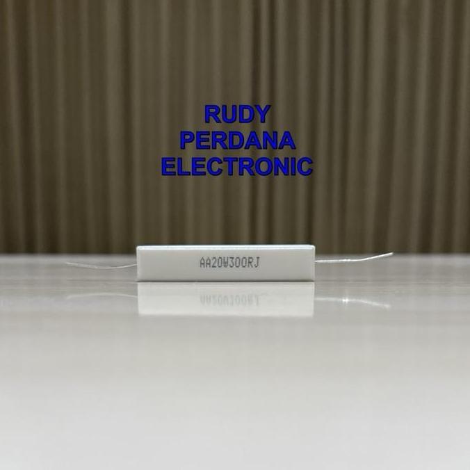 RESISTOR 20 WATT 20W 300OHM 300 OHM 300R 300 R RPE99