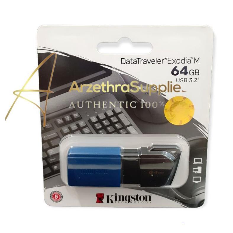 Flashdisk Kingston EXODIA M USB 3.2 64GB (Metrodata)