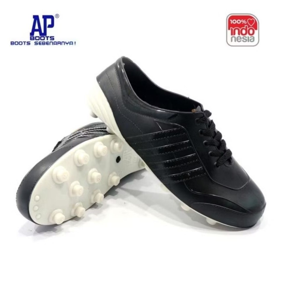 Ap 969 Hitam Putih Sepatu multifungsi awet Ori Ap Boots