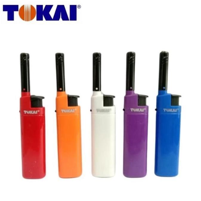Alat Pemantik Korek Api Gas Tokai /Pemantik Kompor Api Bara Magnet Gas