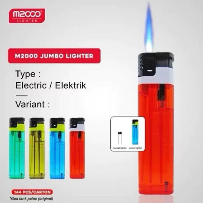 KOREK JUMBO BARA MAGNET M2000 BISA ISI ULANG TAHAN ANGIN Api Gas AntiAngin gaskorek