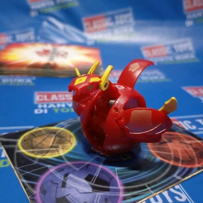 BAKUGAN PYRUS PYRO DRAGONOID 2ND SEGATOYS MIXX27