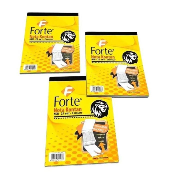 Kend- Harga Grosir (10Buku) Nota Kontan Ncr-5 Set Rangkap (K)
