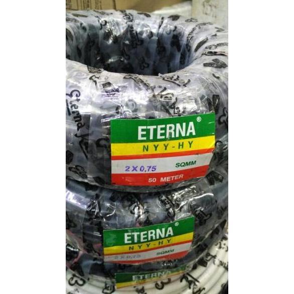 kabel listrik ETERNA NYY HY/kabel serabut hitam
