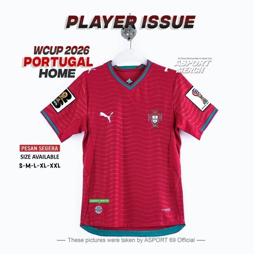 ASPORT JERSEY PLAYER ISSUE PORTUGAL HOME 2026 World Cup PI PORTUGAL HOME 26