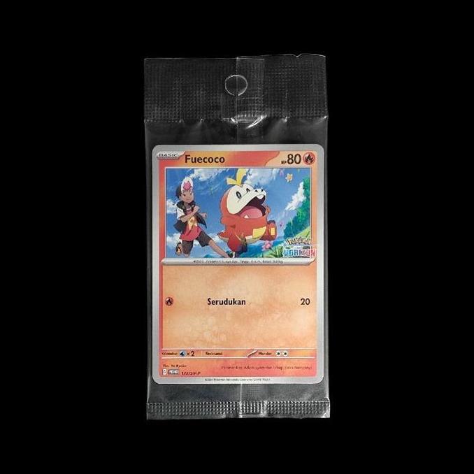 KARTU POKEMON TCG INDONESIA FUECOCO PROMO POKEMON SERI HORIZON 173/SV-P RG99