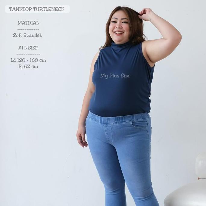 Zata- Tanktop Turtleneck Super Jumbo Nita Ld 120 - 150 Cm