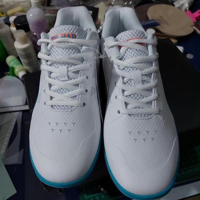 HARGA DISC - sepatu tibhar putih hijau