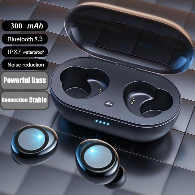 FERA Upgrade TWS Y50 Headset Bluetooth 5.3 Wireless Earphone Bass Earbuds