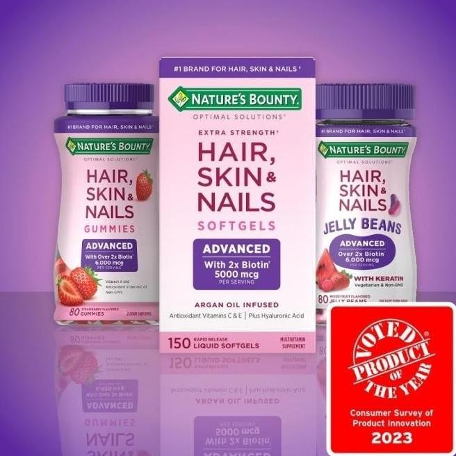 Natures Nature Natures Bounty Extra Strength Hair Skin Nails Biotin ___maxie Oasis