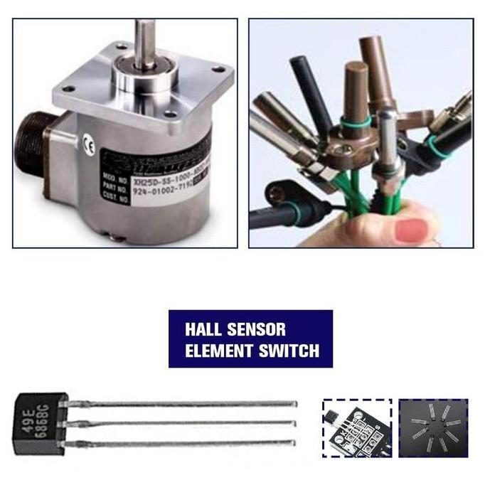 ERT 10pcs Sensor Handle Gas Untuk Sepeda Listrik 49E Oh49e Ah49e Ss49e Hall Sensor Hall Effect Senso