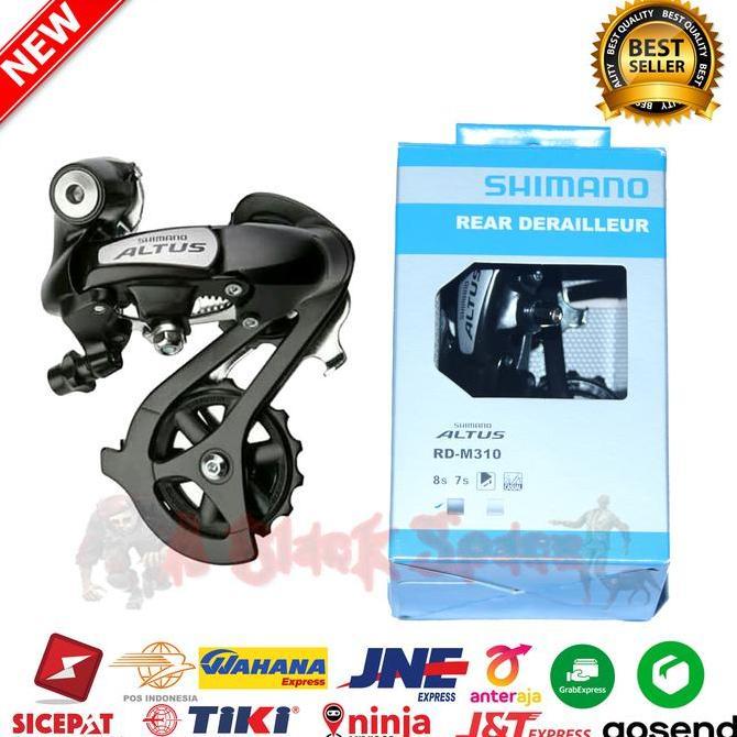 RD REAR DERAILLEUR SHIMANO ALTUS RD-M310 7 8 SPEED MTB NOT ACERA DEORE SIAP KIRIM