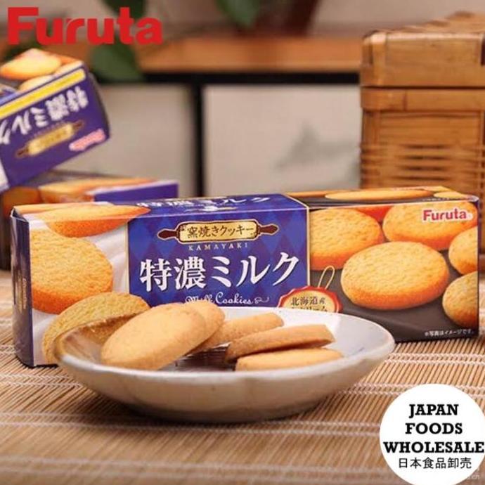 Furuta Rich Milk Cookies / cemilan impor / biskuit
