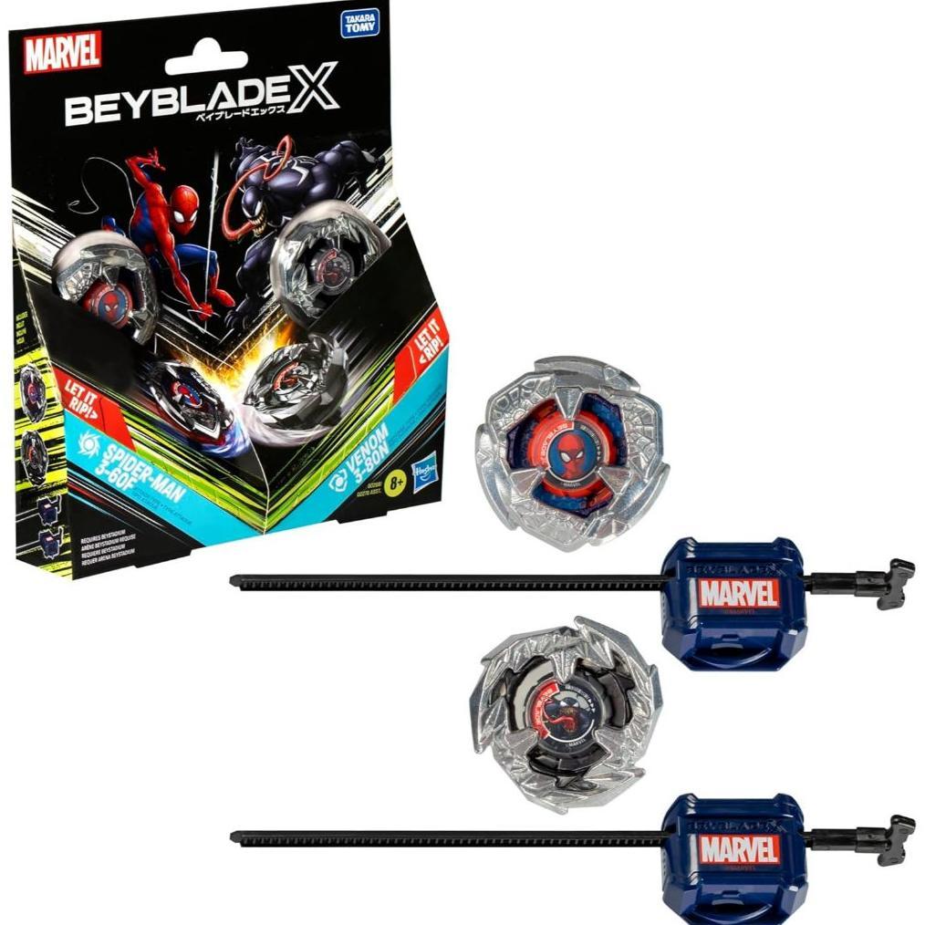Beyblade X Transformers Collab Optimus Prime 4-60P Vs. Megatron 4-80B, Multipack