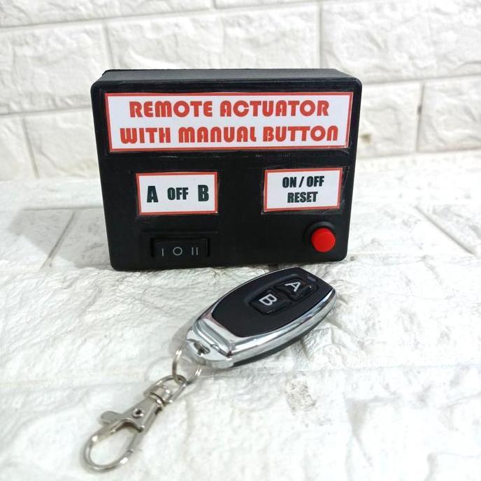 Remot Actuator 1Ch With Manual Button 1Chanel 12V -80V Dc