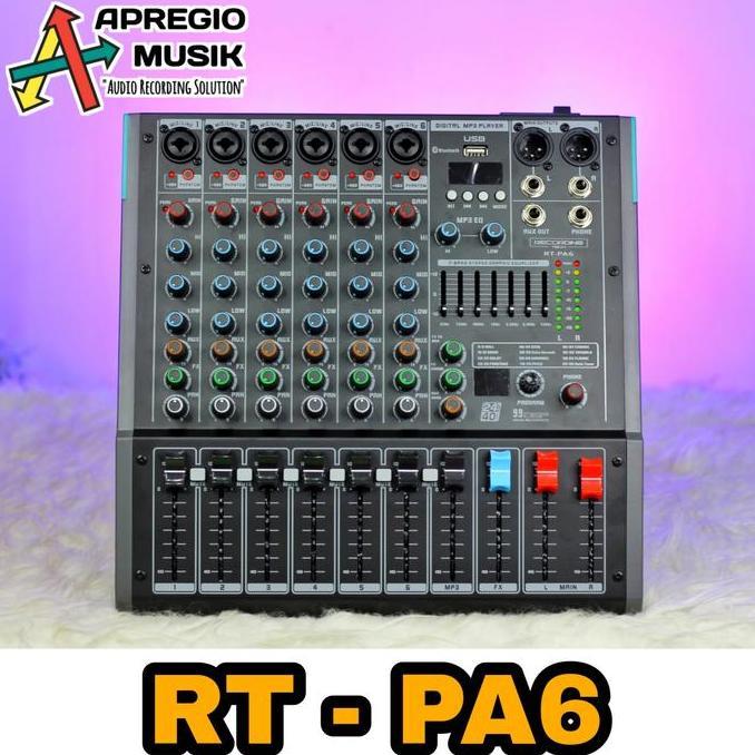 Willyindam_dsm - Recording Tech RT-PA6 RT PA 6 Professional MIXER with USB