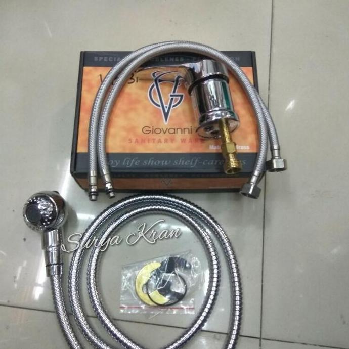 Promo Kran Shower Salon GIOVANNI Panas Dingin Diskon