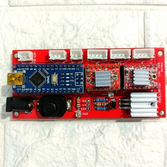 Board Controller 2 Axis Cnc Diy Enggraver Cnc Board Laser Dioda