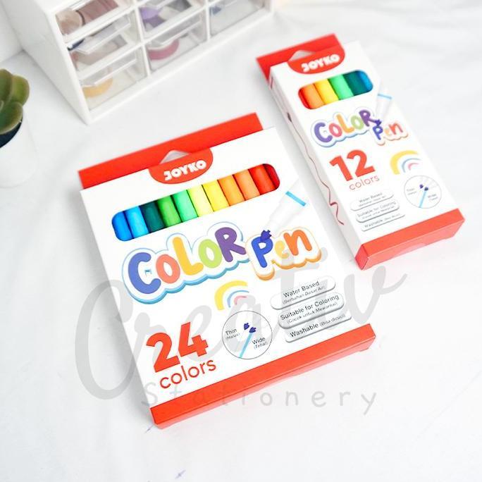 JOYKO SPIDOL WARNA COR PEN CLP-065 12 24 WARNA