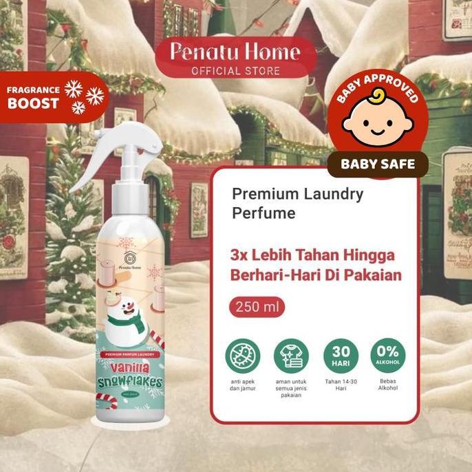 OPALVEROZ - PARFUM LAUNDRY PREMIUM PENATU HOME - VANILLA SNOWFLAKES