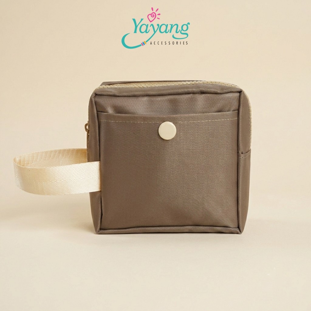 Yayang Tas Kosmetik Wanita Travel Pouch Makeup Bag Waterproof Tas Organizer Skincare Multifungsi Cos