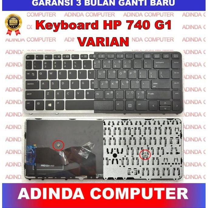 DE75 - Keyboard Hp Elitebook 740-G1 750 G1 840-G1 840 G1 840-G2 Backlight