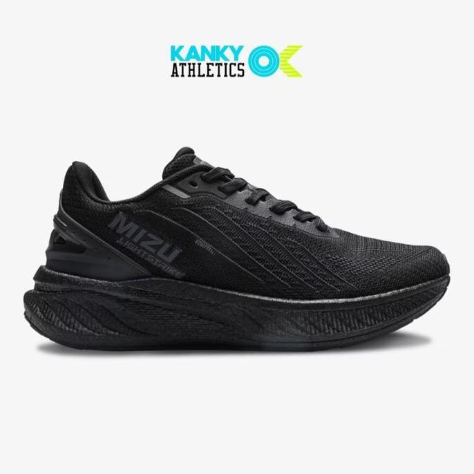 PREMIUM / KANKY X TIRTA STORY MIZU ALL BLACK SEPATU SNEAKERS RUNNING