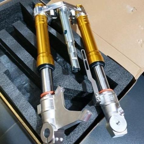 Upside down mx king shock depan usd mx150 Lc150 delkevic original