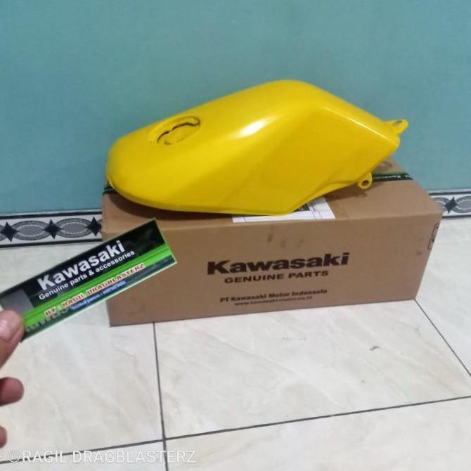 tangki ninja r tangki ninja ss kuning polos original kawasaki