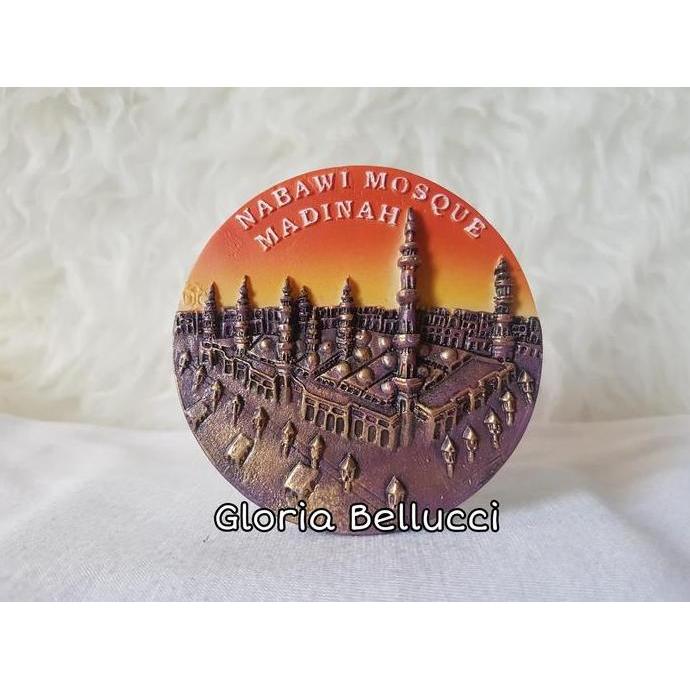 Set- Souvenir Magnet Kulkas Negara Madinah Arab Saudi Nabawi