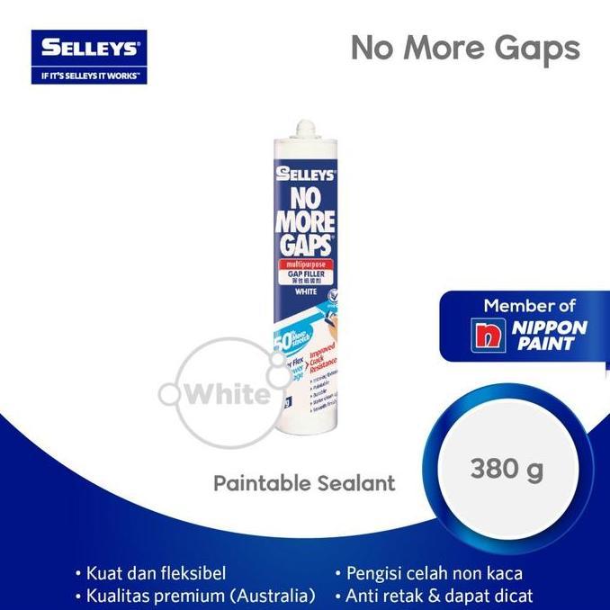 Jayakit- Selleys No More Gaps White Penutup Retak Tembok 380Grm