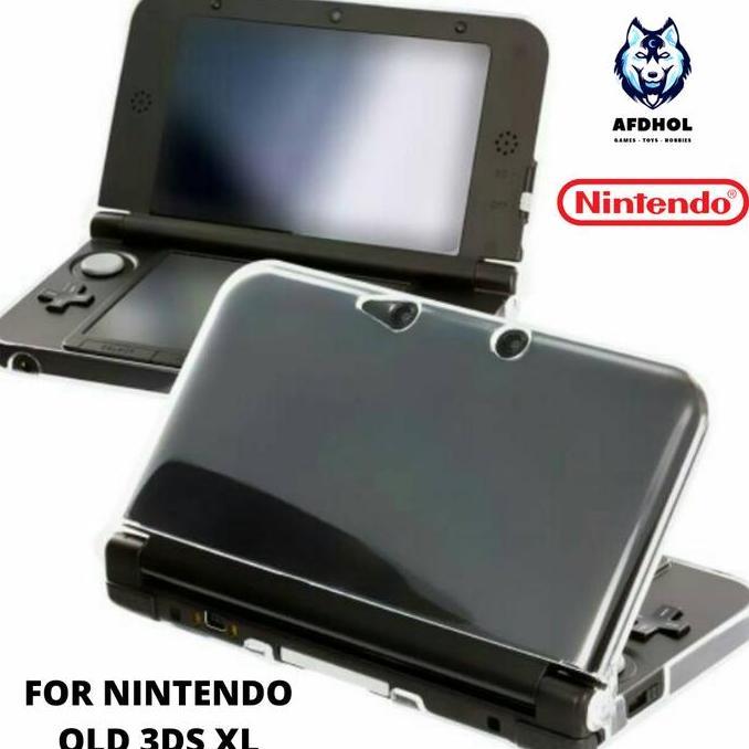 Crystal Case Mika Nintendo 3ds XL LL 3dsXL Casing Transparan Old 3dsXL