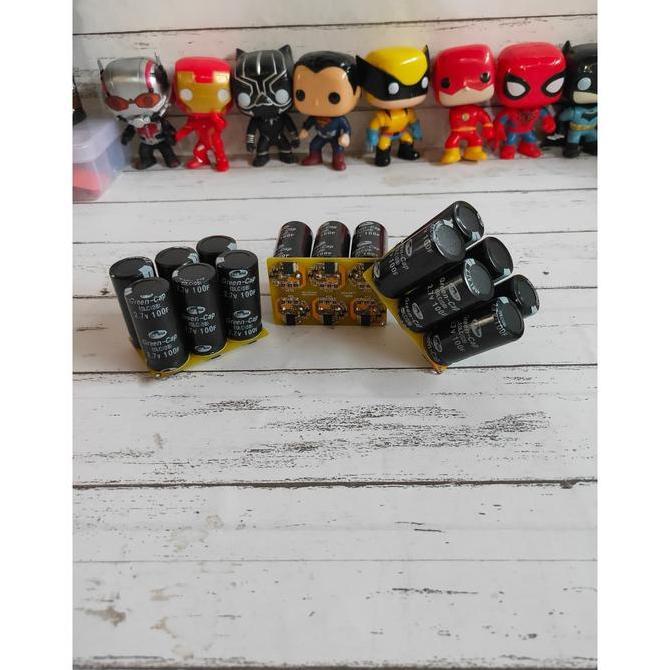 Super Capacitor Super Kapasitor 100F 16V Stabilizer Audio Mobil