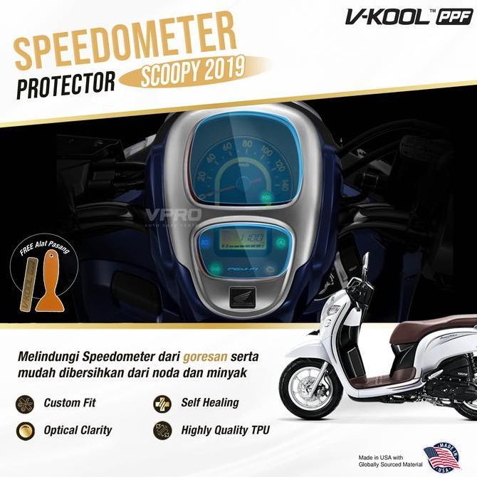 VKOOL PPF SPEEDOMETER MOTOR HONDA SCOOPY OLD / ANTI GORES RESTOCK