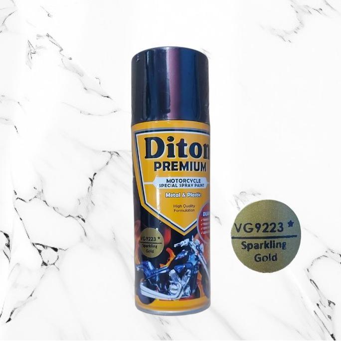 PILOK CAT DITON PREMIUM SPARKLING GOLD RCB 9223 GLOSSY MENGKILAP 400CC HEMAT