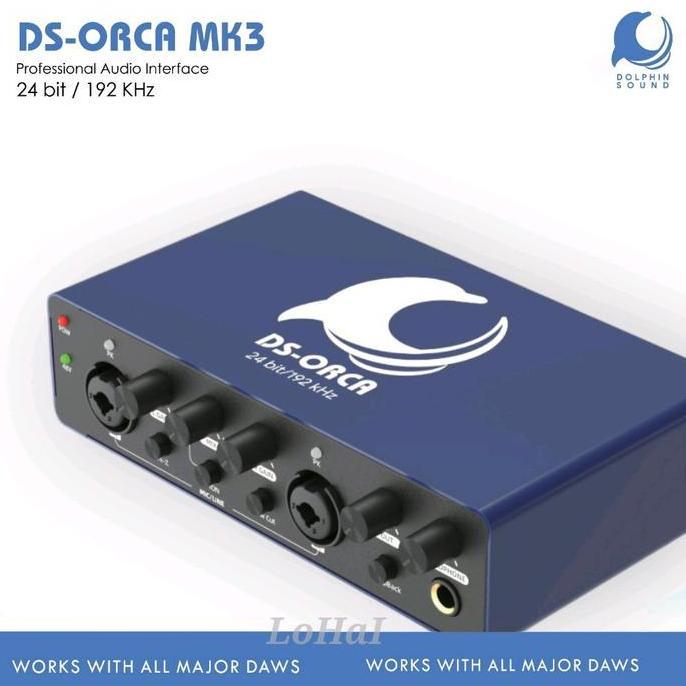 Havisnumaret33 - DS ORCA MKII Soundcard Dolphin DS-ORCA MK2 DS ORCA MK3 Audio Interface Ds Orca Orig