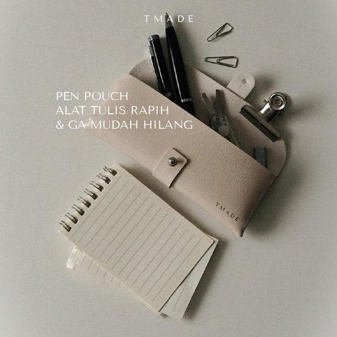 Journal Notebook A6 & Pen Pouch Leather Cover