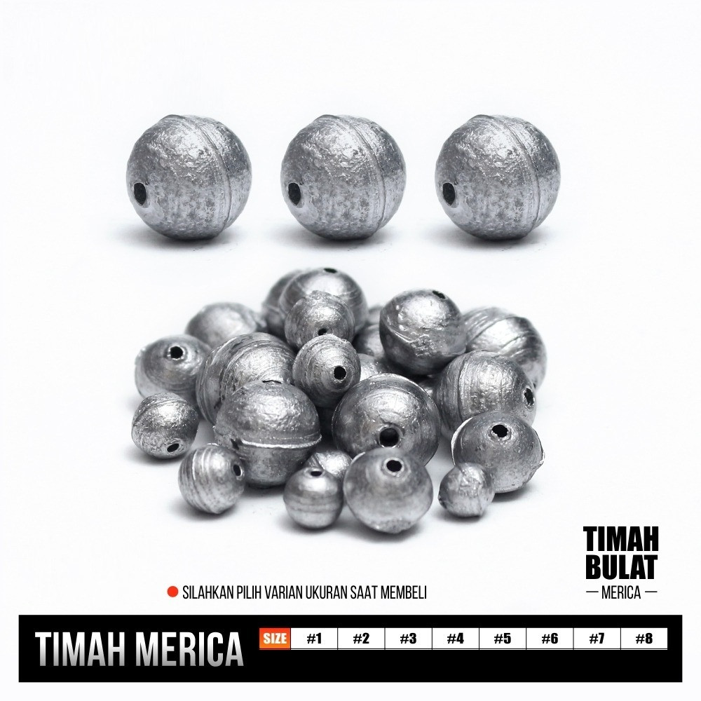 Timah Merica Kiloan | Timah Cirata Kiloan | Timah Bulat Kiloan