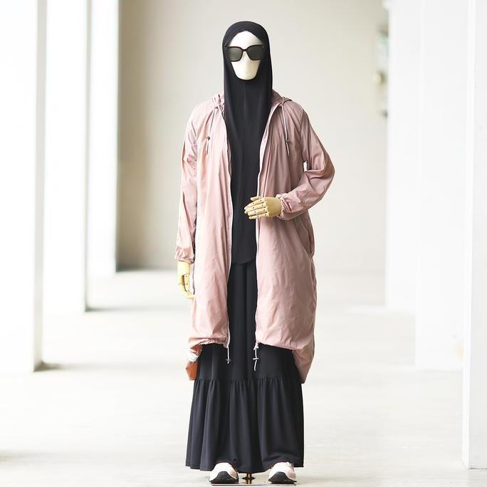 Nusseyba - Ashadiya Jacket - Jaket Parasut Olahraga - Jacket Outer Parasut - Jaket  Panjang Travel W